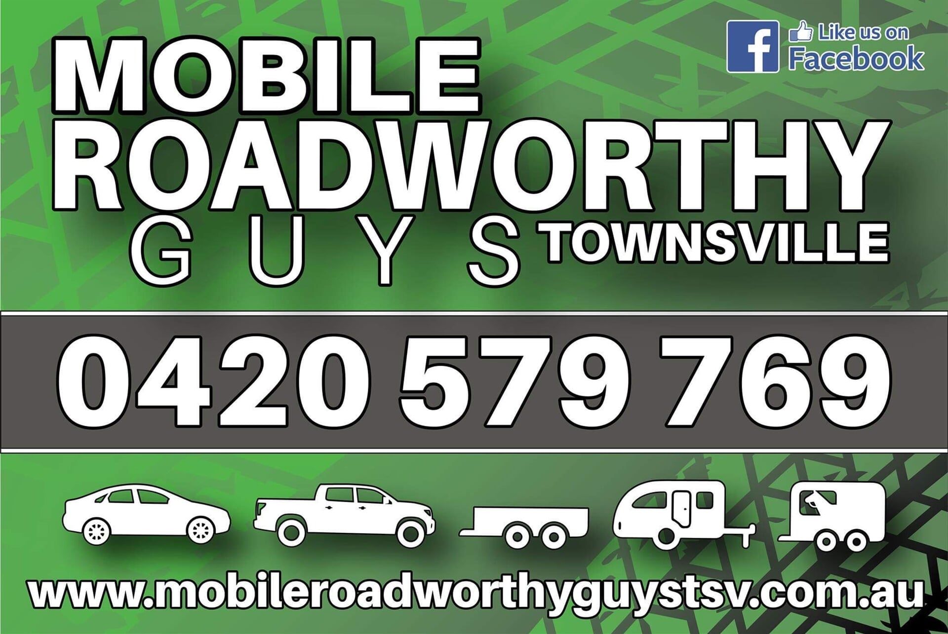 Banner — Mobile Roadworthy Guys Townsville in Aitkenvale, QLD