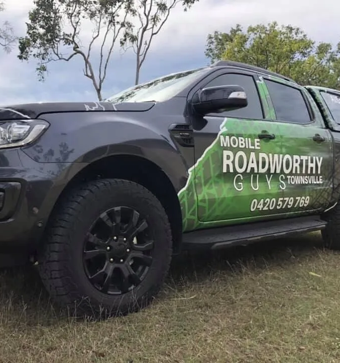 The Mobile Roadworthy Ute — Mobile Roadworthy Guys Townsville in Aitkenvale, QLD