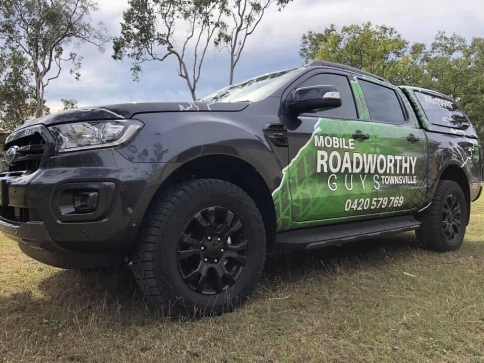 The Mobile Roadworthy Ute — Mobile Roadworthy Guys Townsville in Aitkenvale, QLD