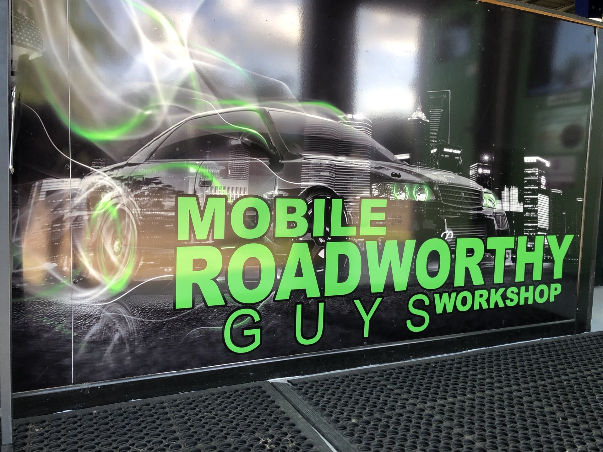 Workshop Graphic — Mobile Roadworthy Guys Townsville in Aitkenvale, QLD