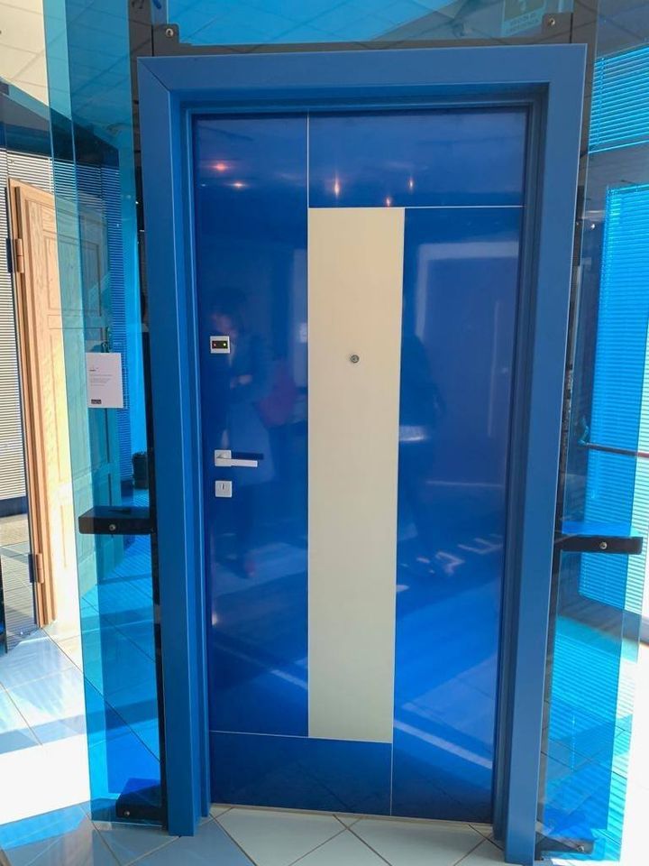 porta blindata lucida