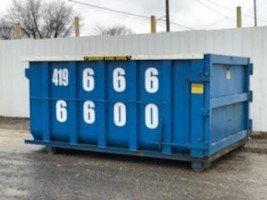 15-Yard Waste Removal Dumpster — Dumpsters in Toledo, OH