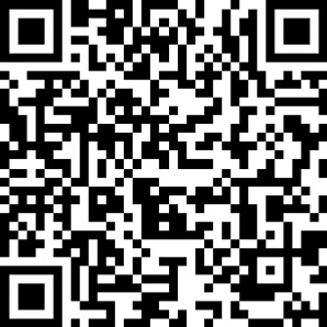 A black and white qr code on a white background.