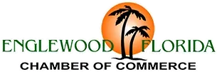 The logo for the englishwood florida chamber of commerce