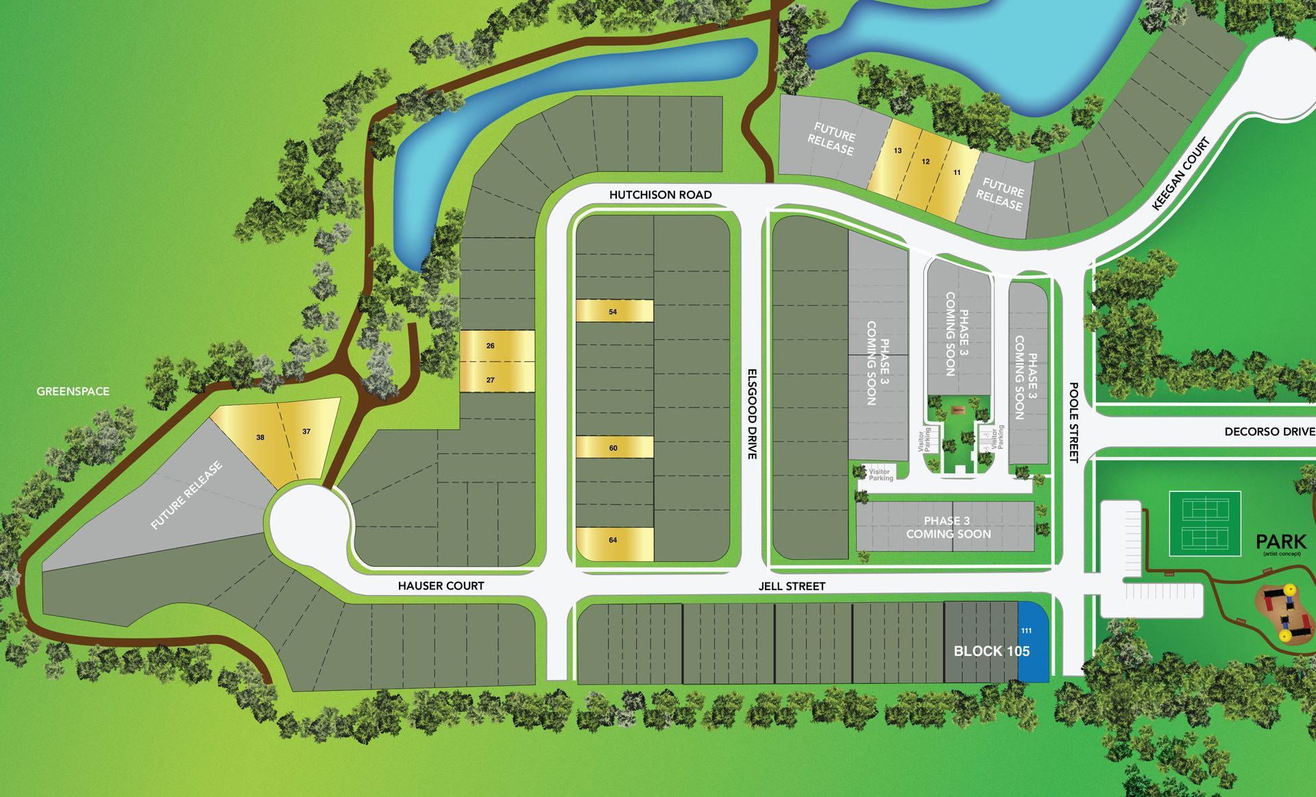 Royal Valley Guelph site map
