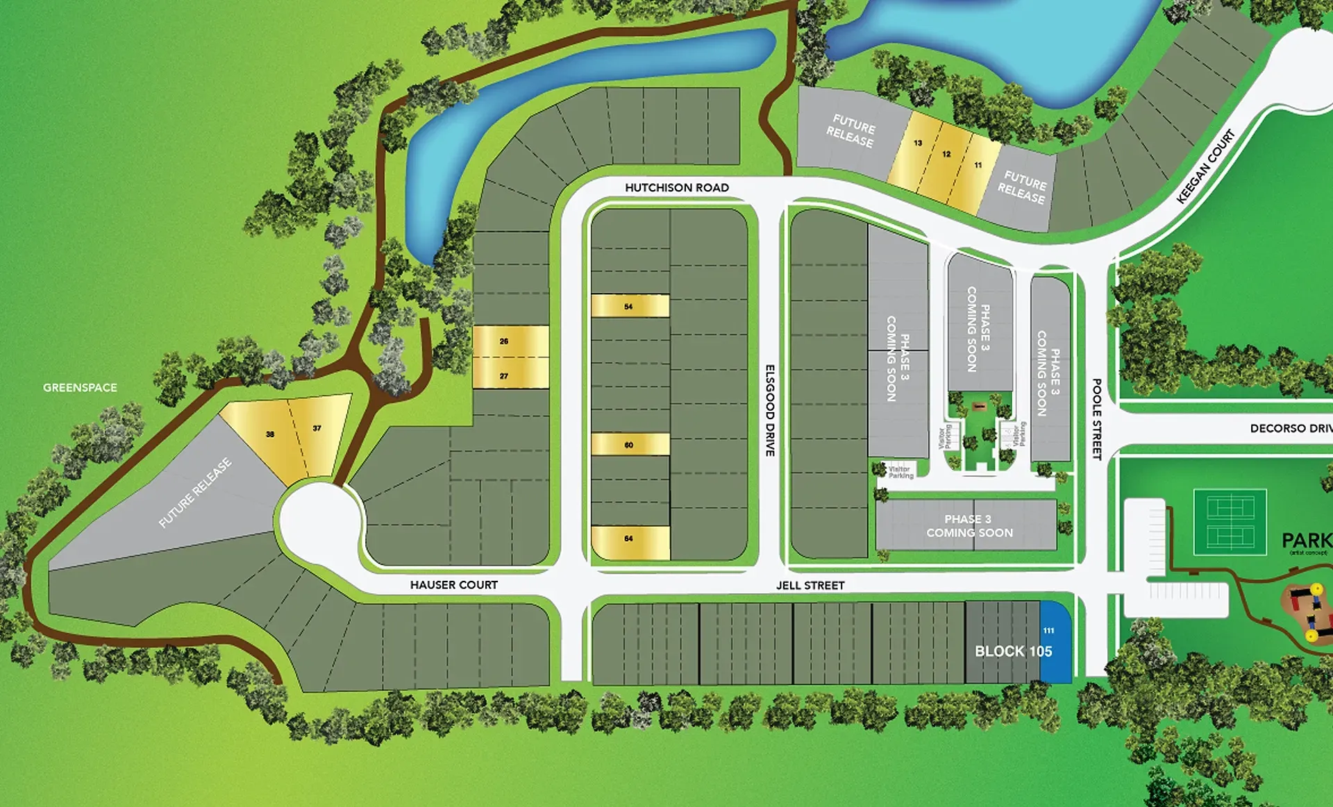 Royal Valley by Mikmada Homes site map
