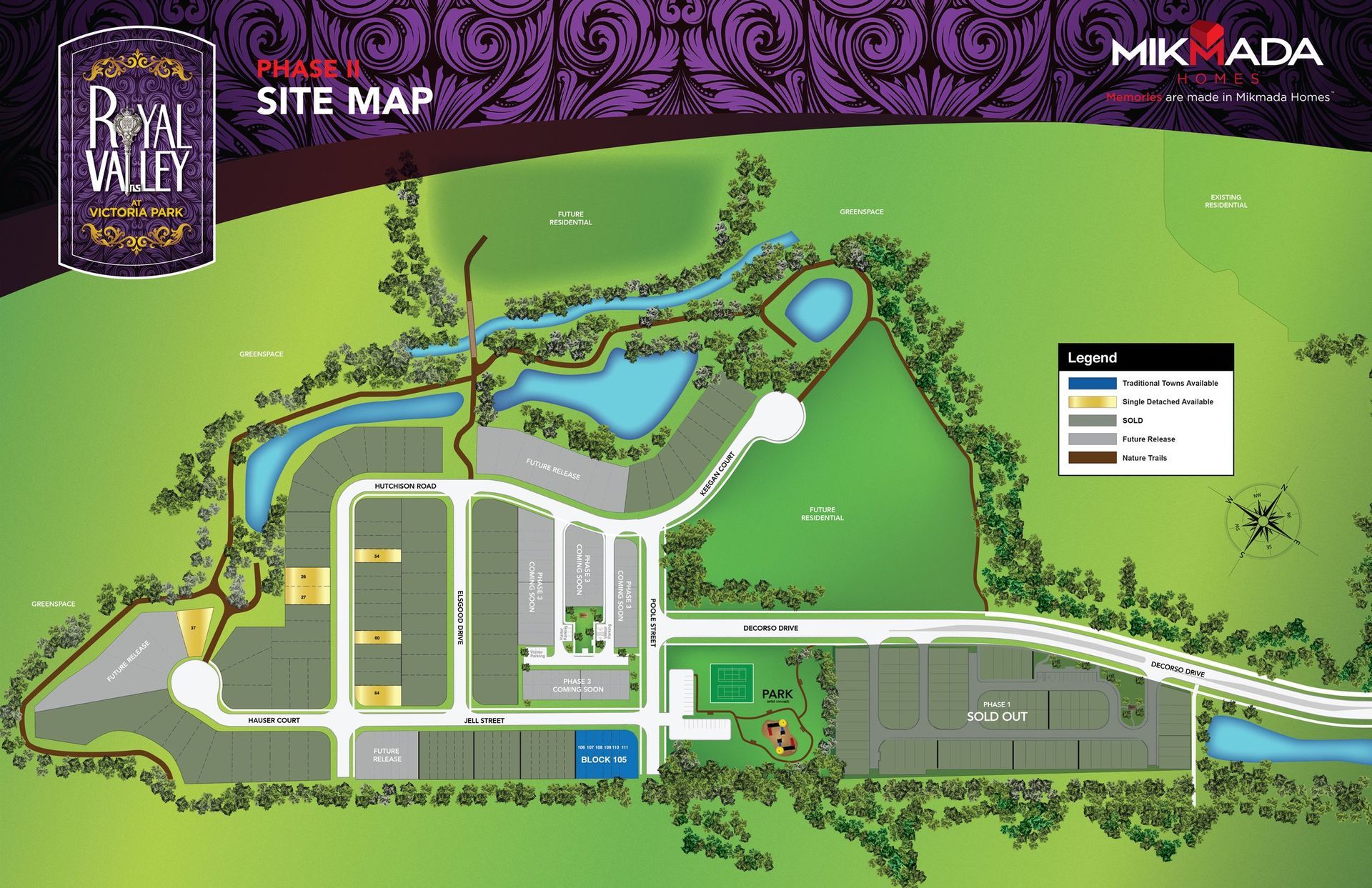 Royal Valley Phase 2 site map