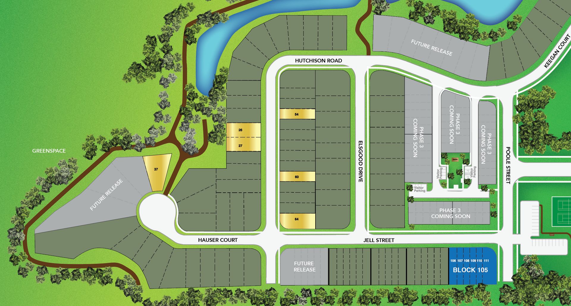 Royal Valley by Mikmada Homes site map