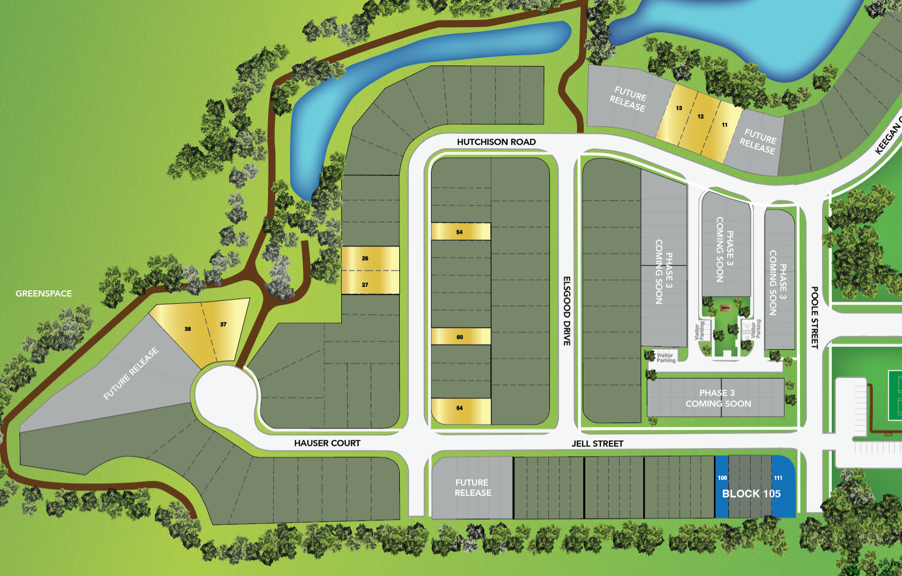 Royal Valley by Mikmada Homes site map