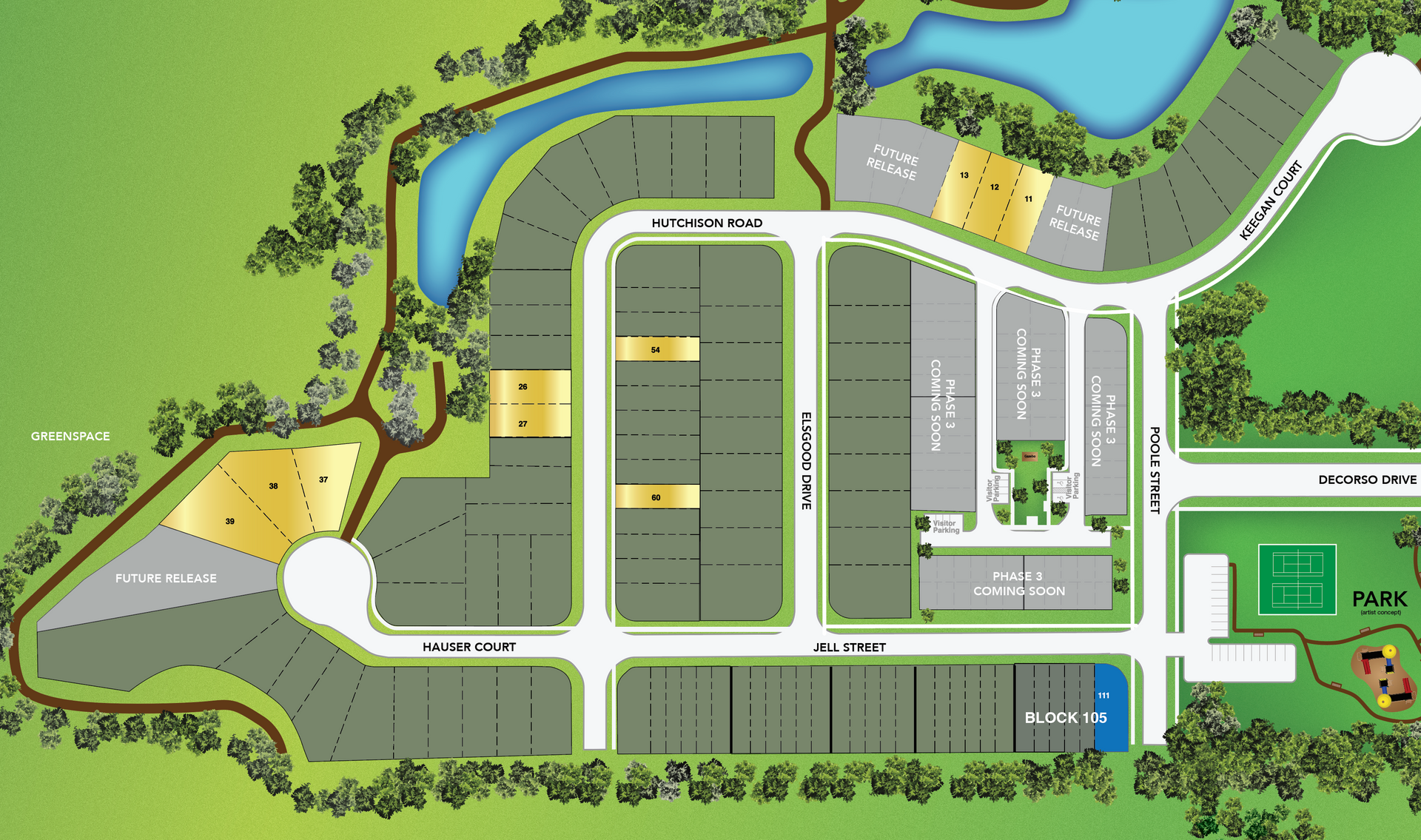 Royal Valley Guelph site map
