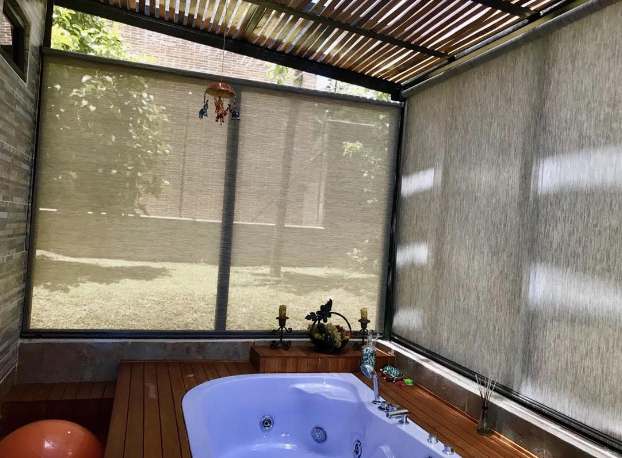 Enrollable Screen al 10% de apertura