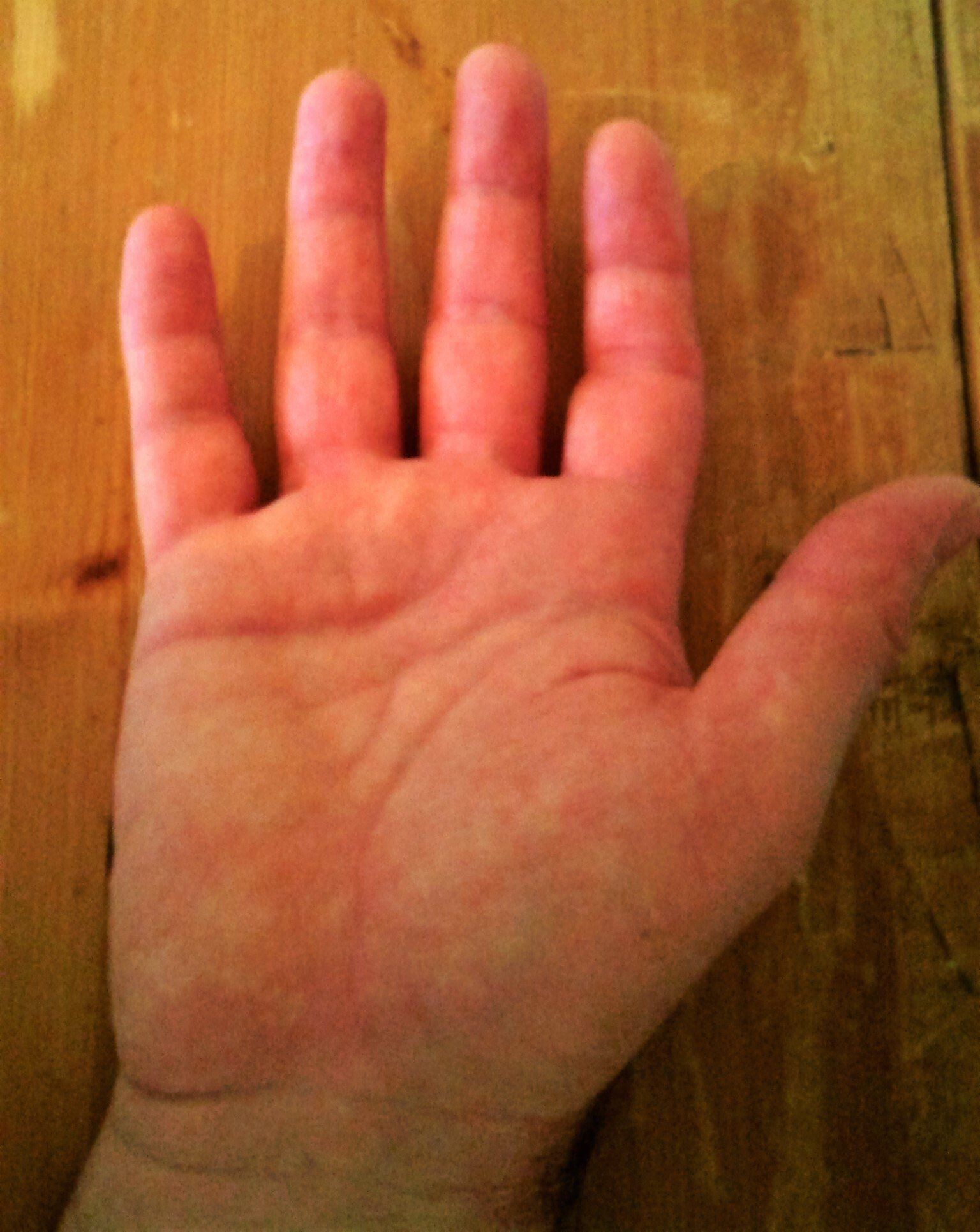 palmistry hand