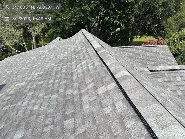 After Roof Insurance claim- Florence, SC - Palmetto Roofing & Solar