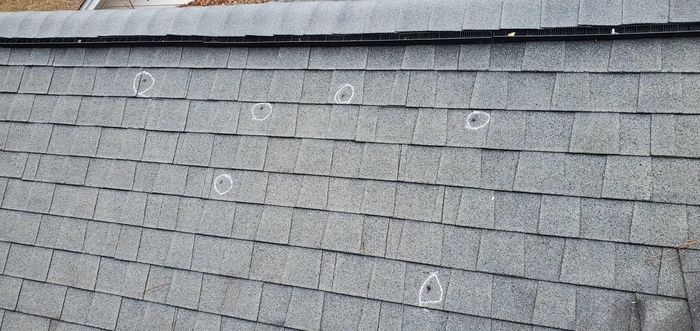 Roof with holes- Florence, SC - Palmetto Roofing & Solar