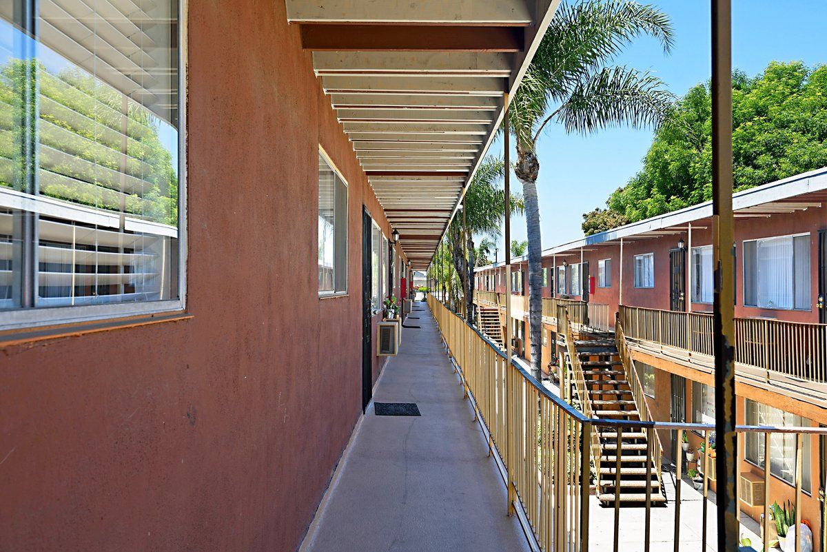 Eucalyptus Apartments property photo of exterior hallway