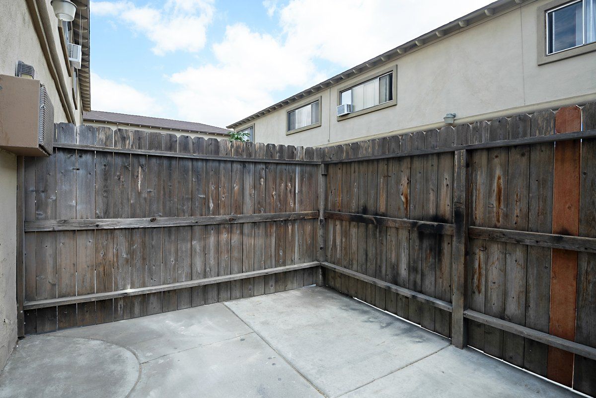 Eucalyptus Townhomes property photo of exterior fenced outdoor space
