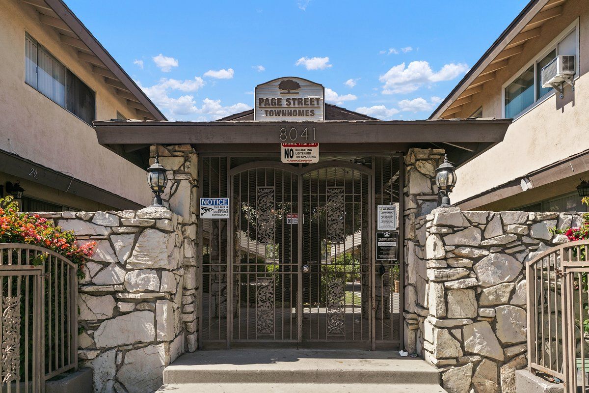 Property image of page street apartment exterior doorway