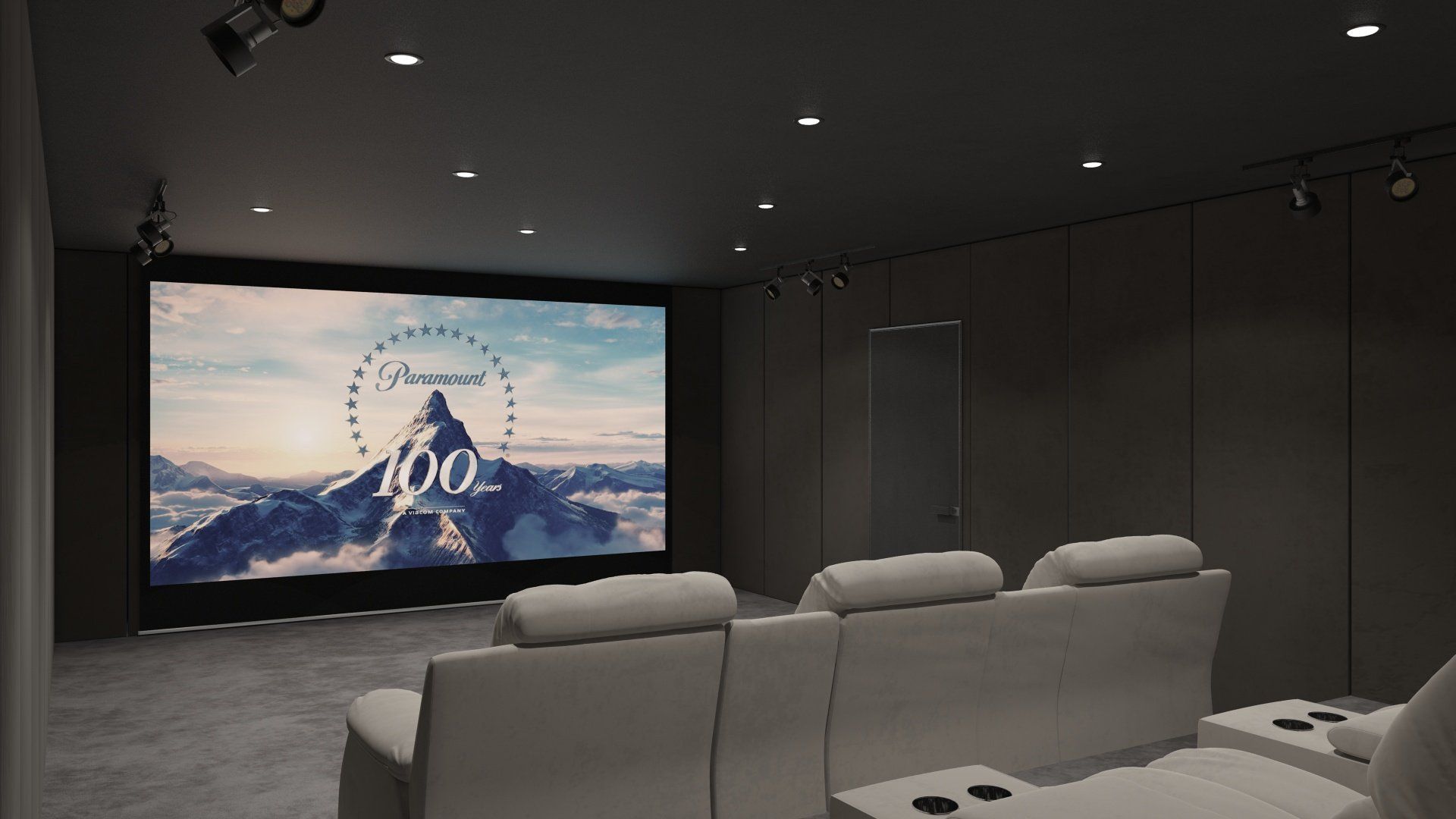 Media Room, Algarve, Portugal by CPD Sound & Vision 