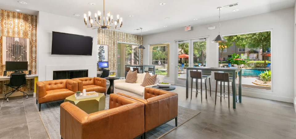 Clubhouse at La Costa Villas in Dallas, TX.