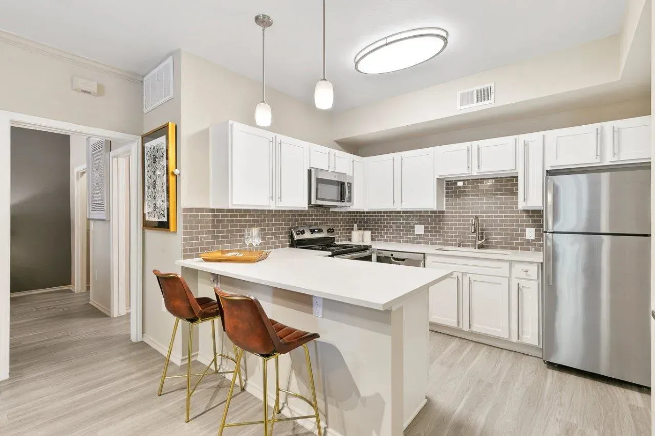 Kitchen at La Costa Villas in Dallas, TX.