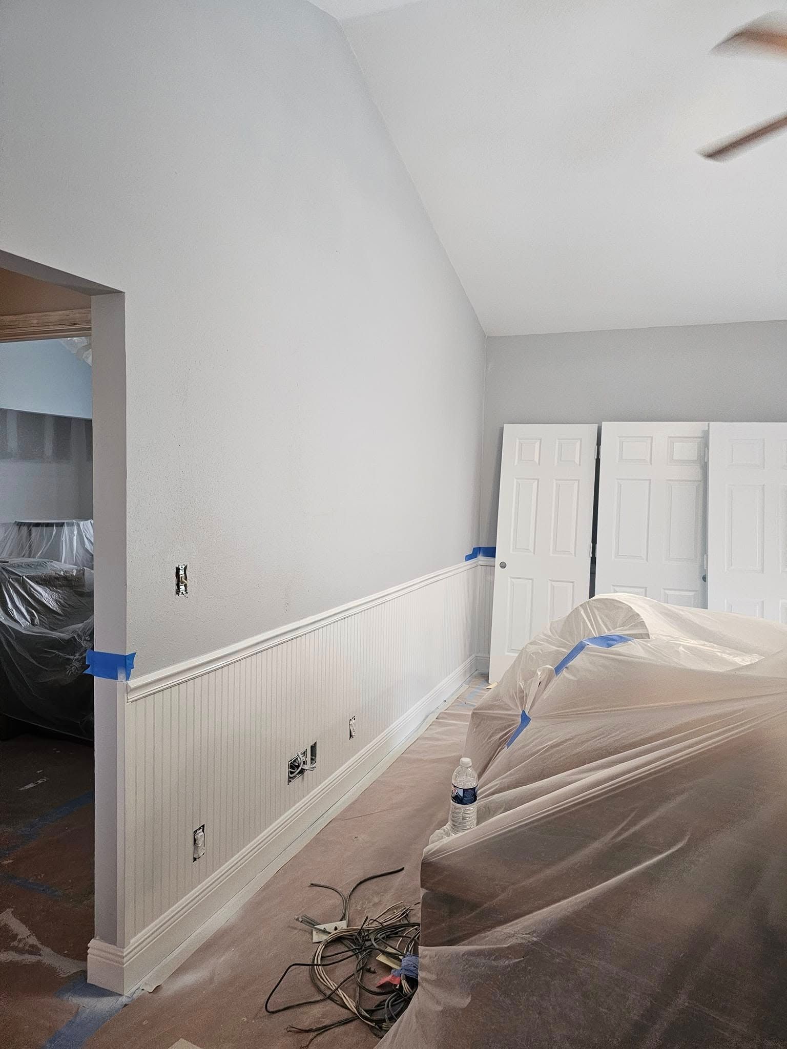 Room under renovation