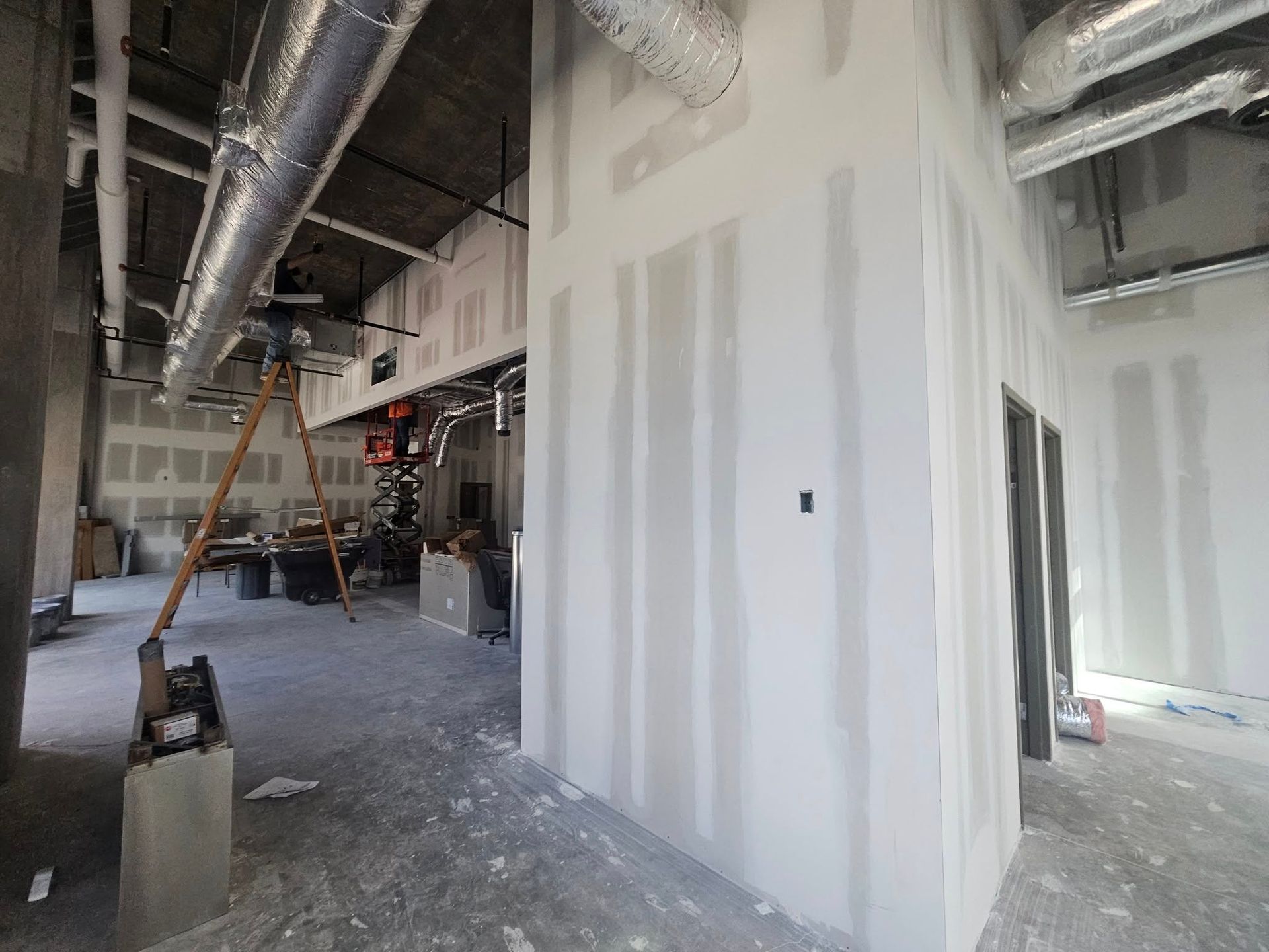 Interior construction site