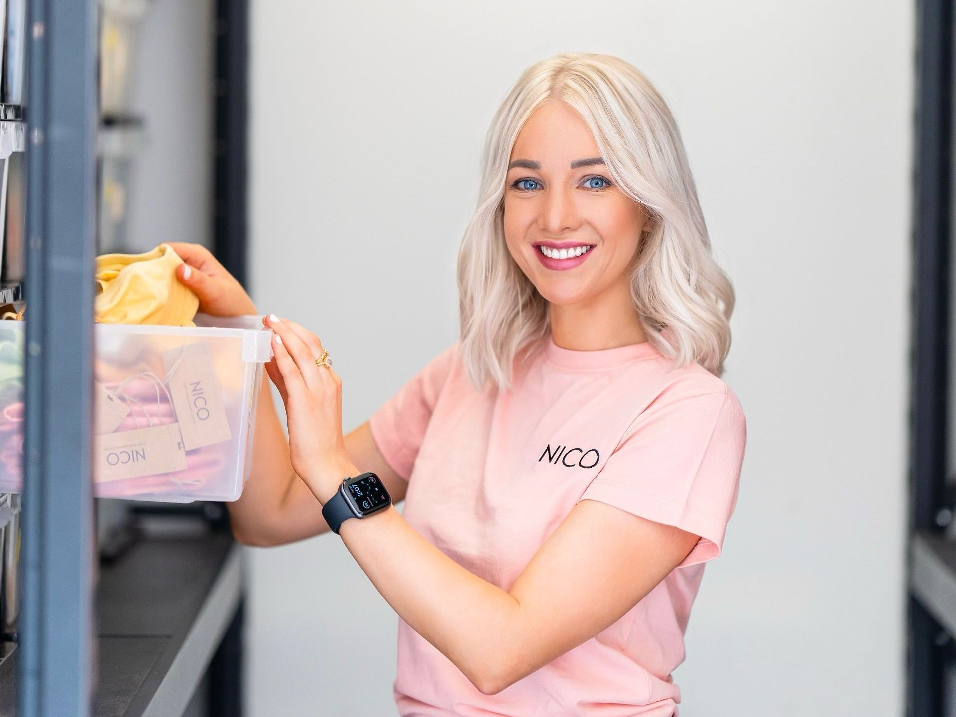 Kimberley Caines is the owner of NICO Underwear.
