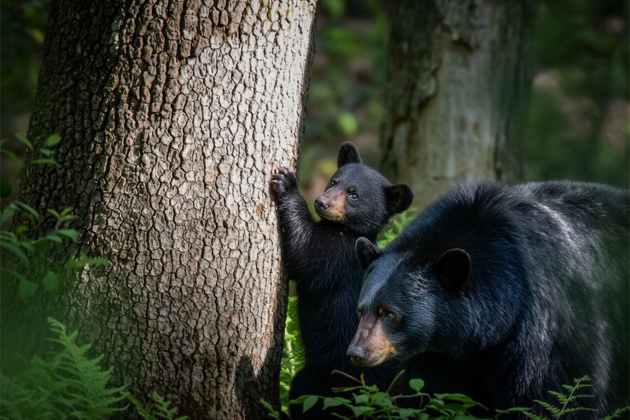 image of Bears in north georgia or ocoee river area