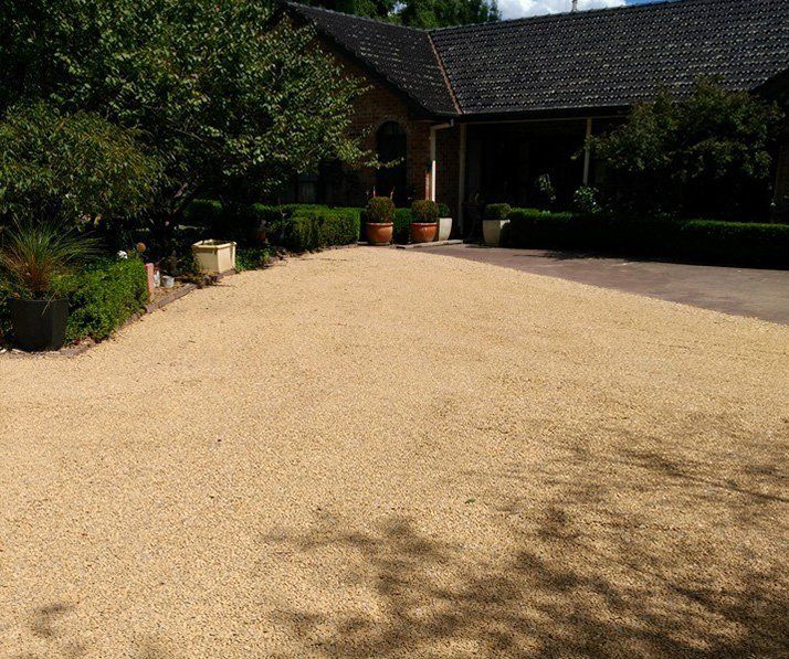 Gravel Driveway — Landscaping in Southern Highlands, NSW