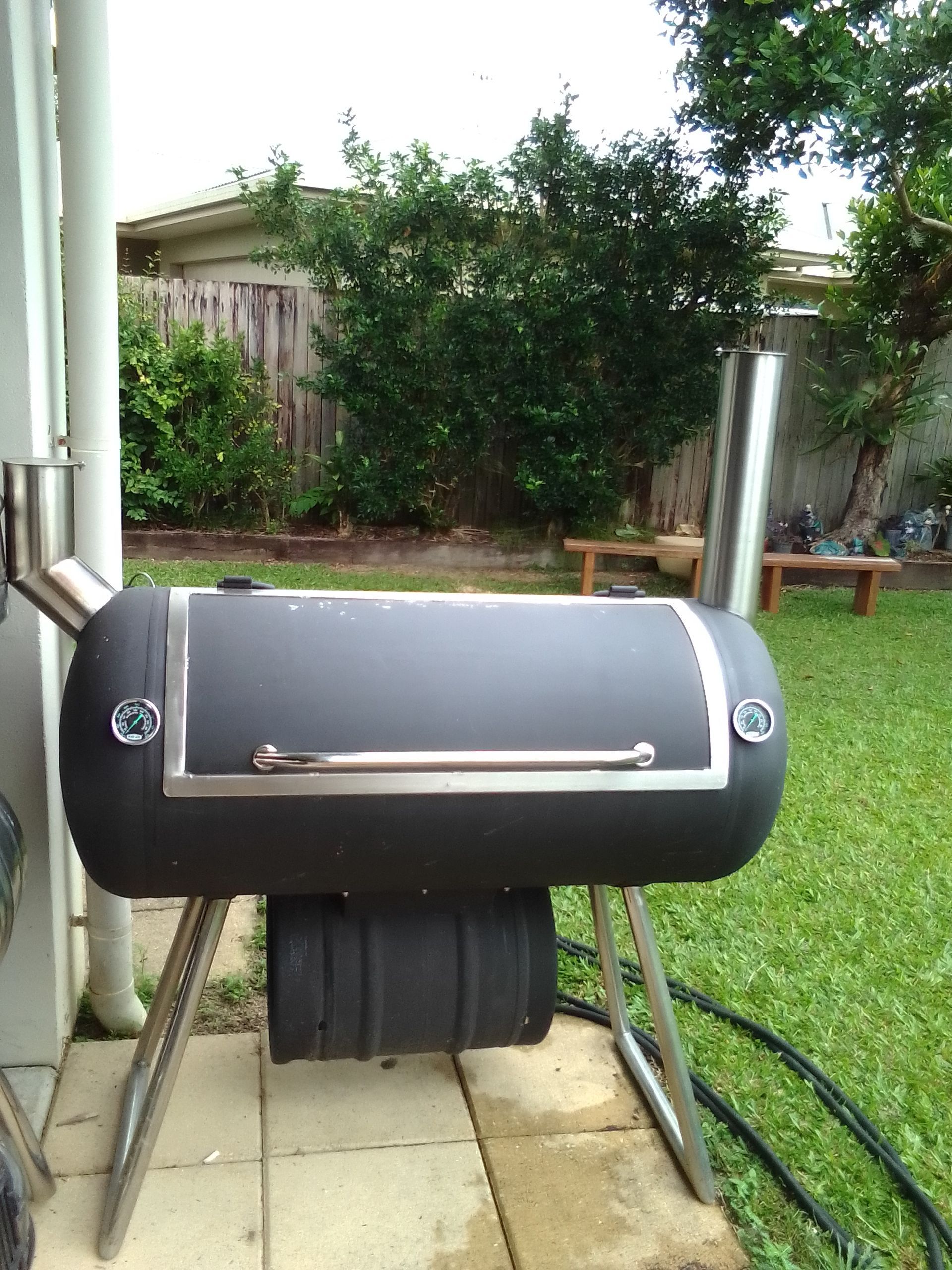 Custom Made Smoker Oven — Custom Stainless Craft In Craiglie, QLD