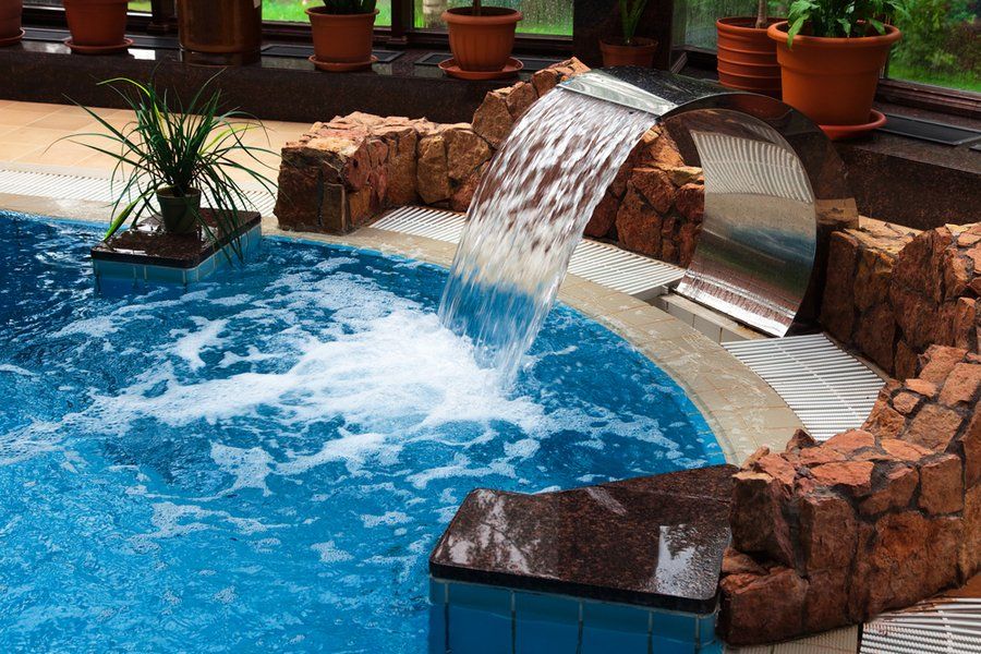 Interior Waterfall in Colorado Springs