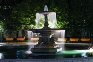 Outdoor Fountain in Loveland, Colorado