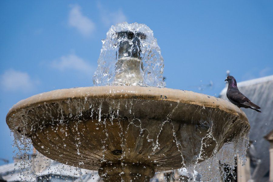 Water Fountain in Englewood, Colorado