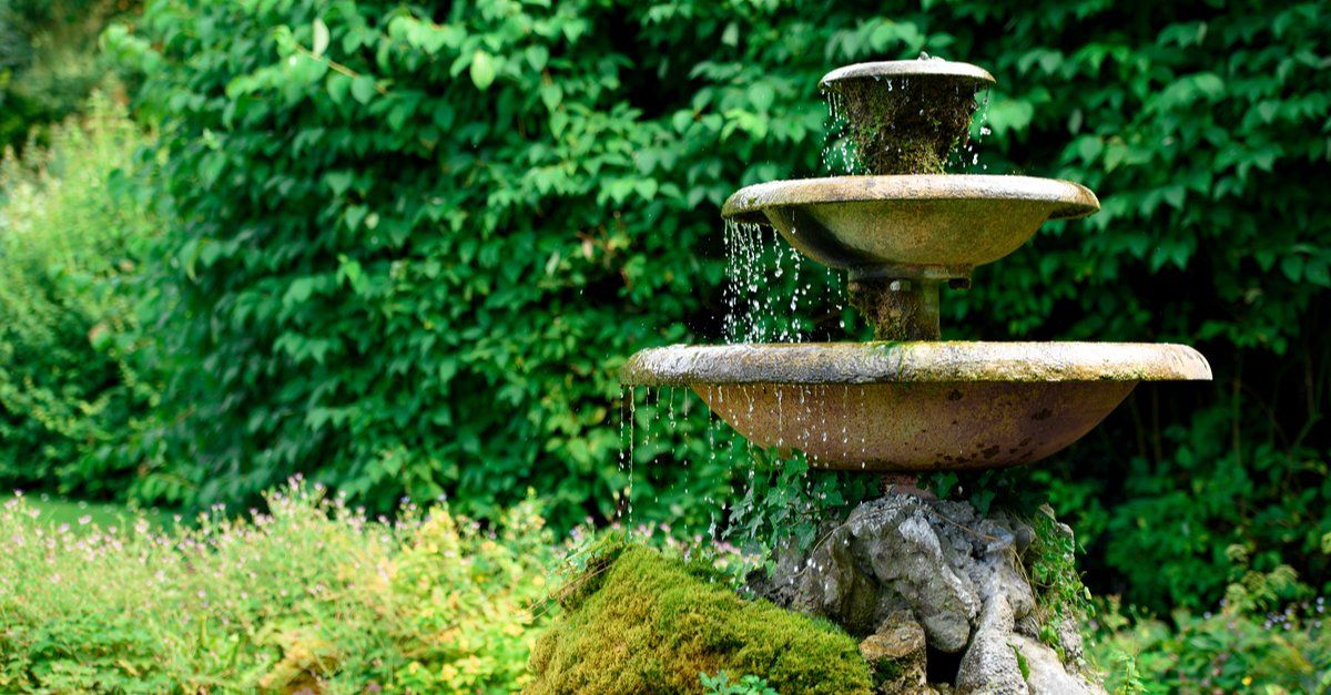 Outdoor Fountain in Boulder, Colorado