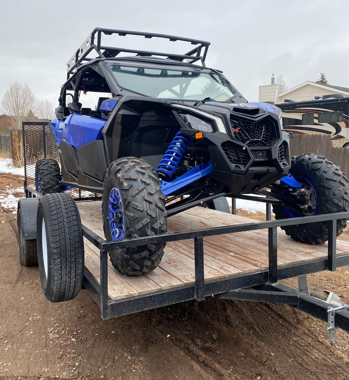 UTV for Rent with trailer