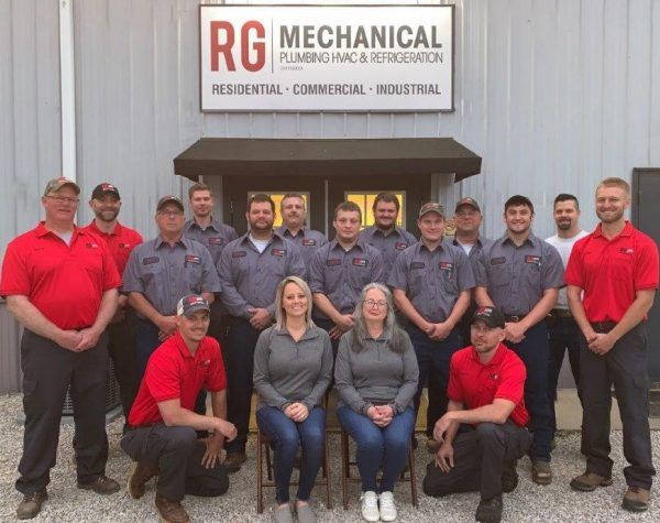 Mechanical Team — Huntingburg, IN — RG Mechanical Contracting LLC