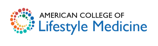 The logo for the american college of lifestyle medicine.