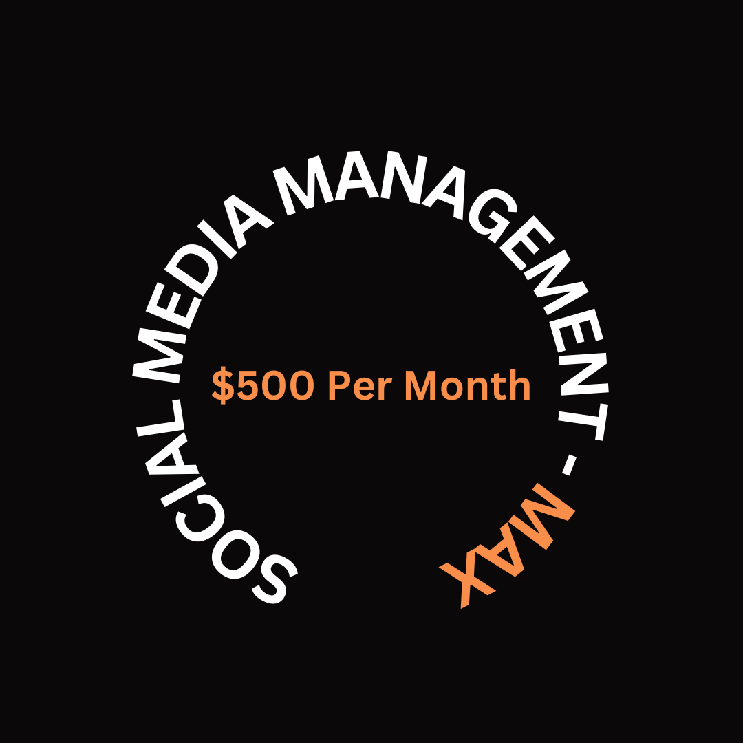 Social Media Management Max Banner