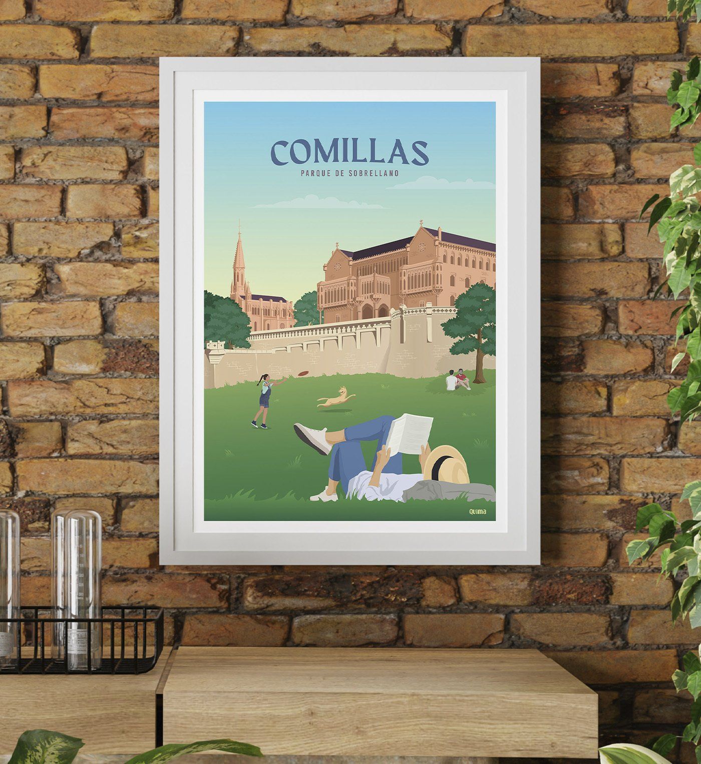 Cartel Comillas