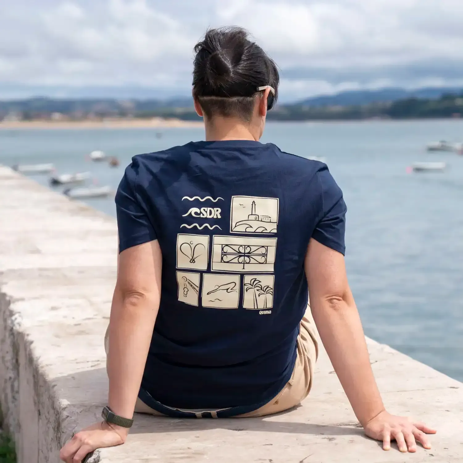 Camiseta SDR azul