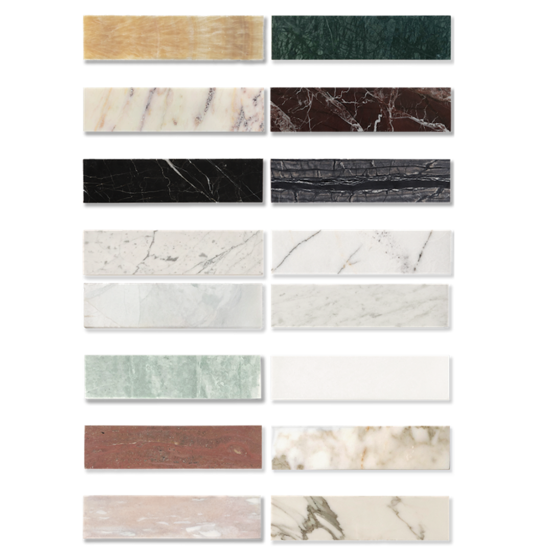 Rows of Rectangular Stone Tiles in Various Colors and Patterns — Stone Arc in Kincumber, NSW