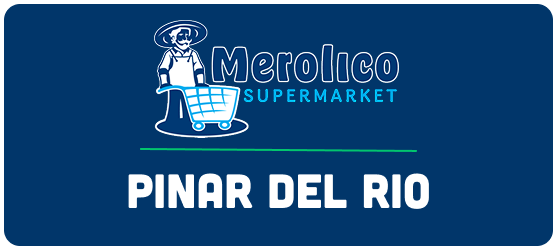 The logo for merolico supermarket pinar del rio
