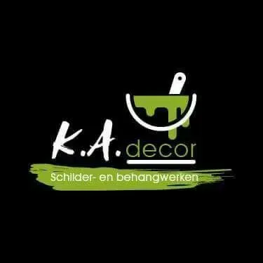het is een logo voor een bedrijf genaamd ka decor.