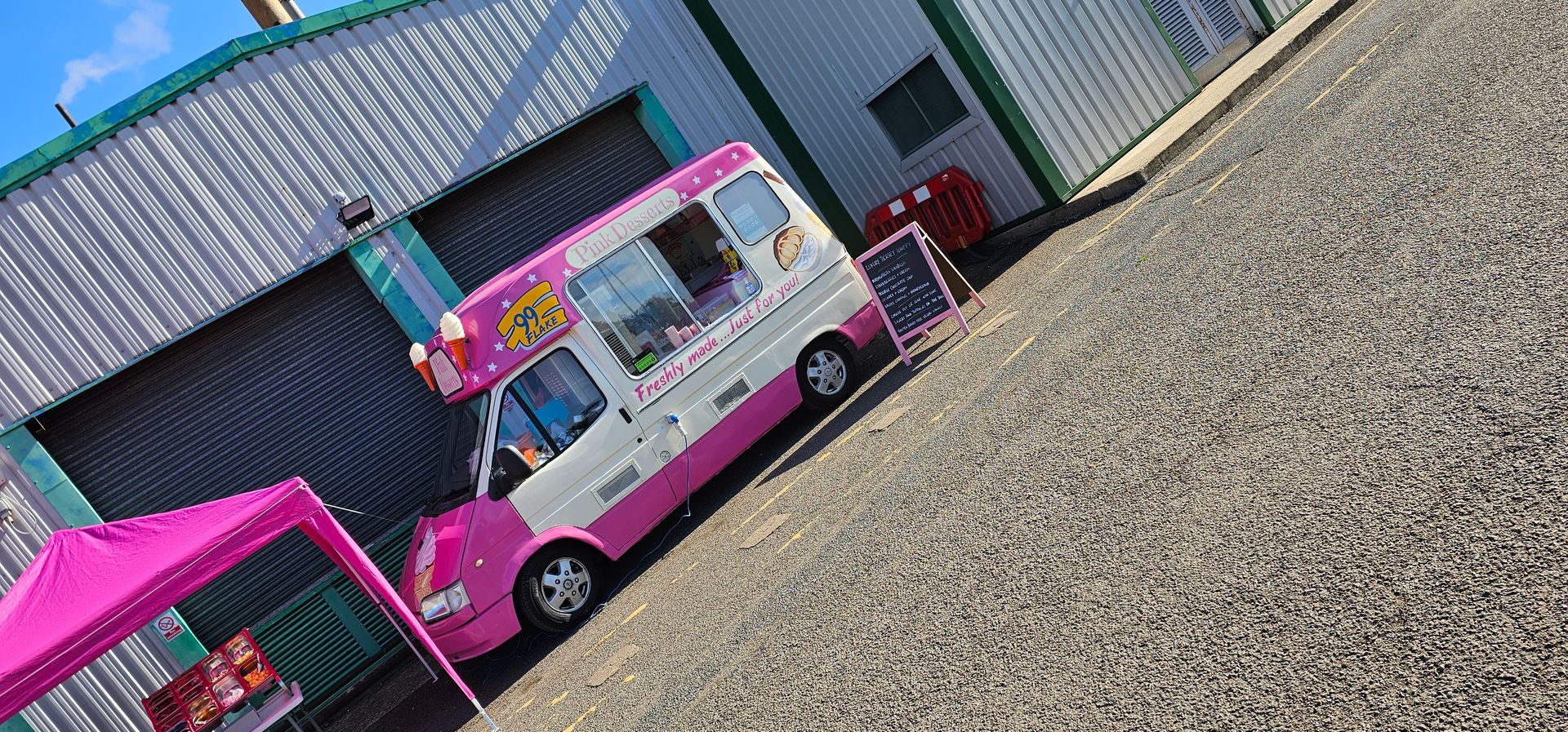 ice cream van hire the hungry plaice