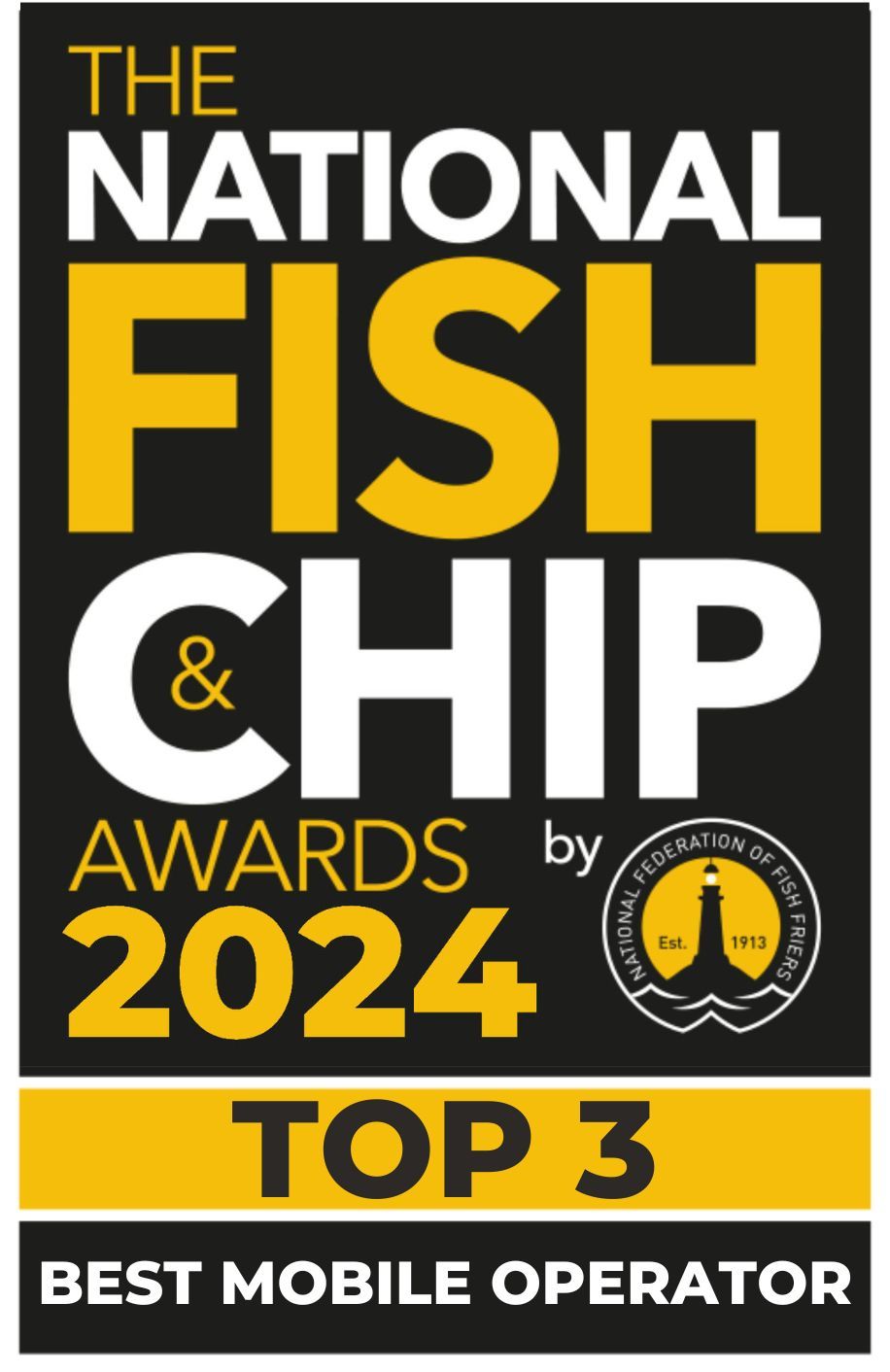 The Hungry Plaice Shortlisted As A Top 3 Mobile Operator In The National Fish & Chip Awards 2024