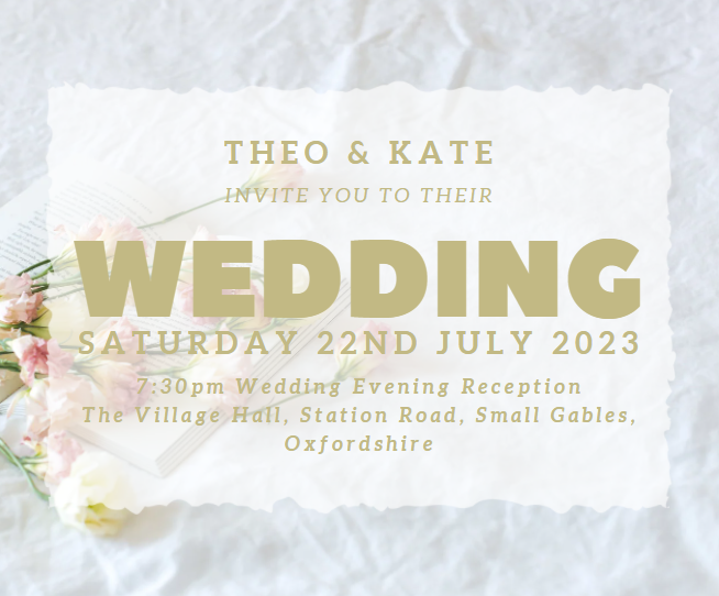 free wedding social media post - the hungry plaice