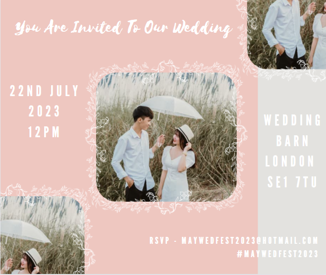 free wedding social media post - the hungry plaice