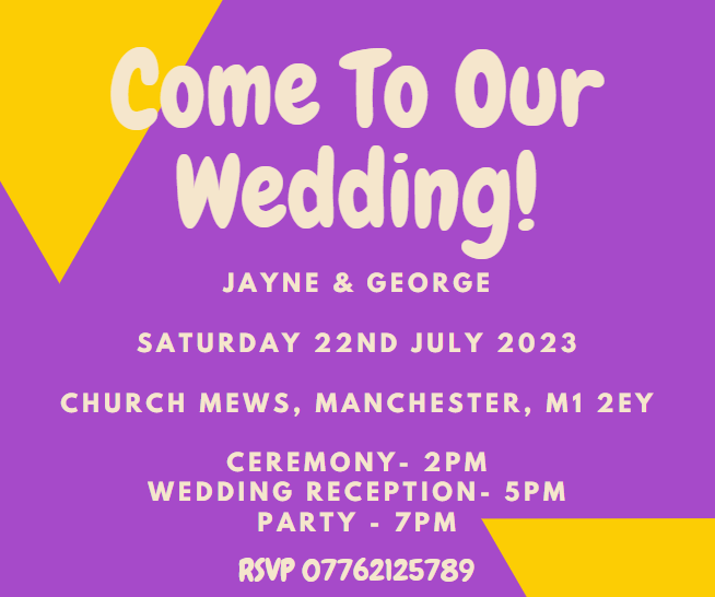 free wedding social media post - the hungry plaice