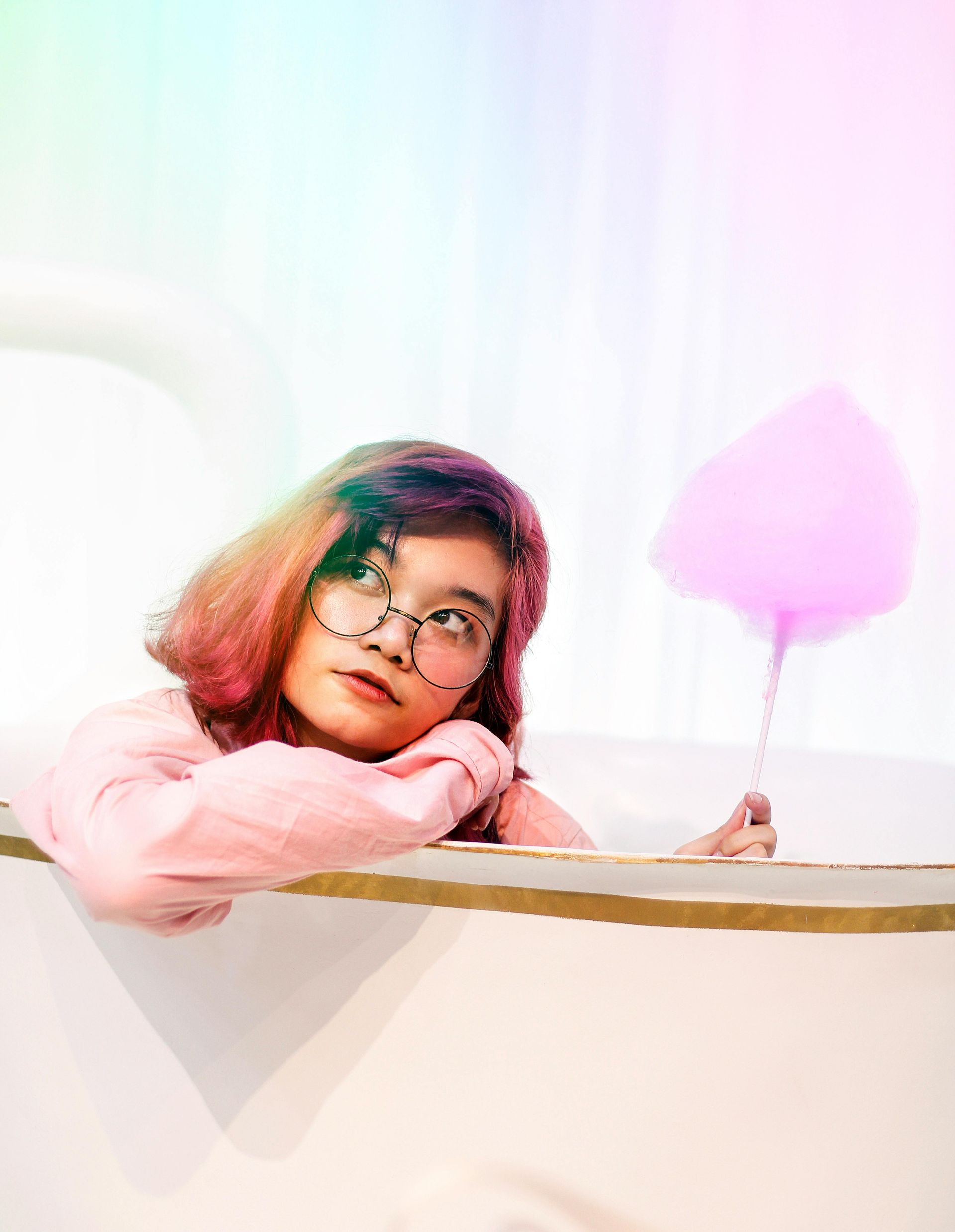 candy floss at event - the hungry placie