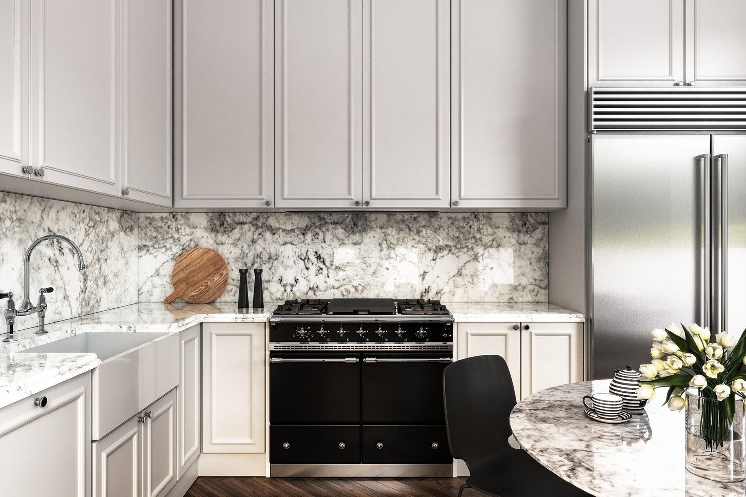 Elegant Backsplash of Kitchen — Belton, TX — Universal Stones